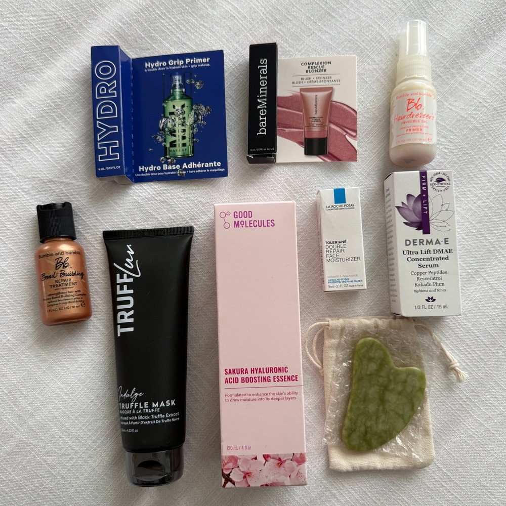 Beauty Skincare Bundle Good Molecules TruffLuv Milk Makeup bareMinerals Gua‎ Sha